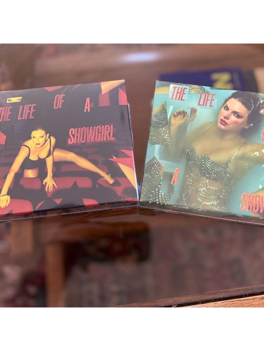 Taylor Swift Life of a Showgirl Deluxe CD Set of 2 Sealed